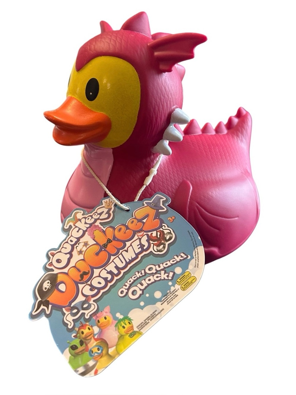 Jumbo Quackeez Duckeez Flying Dragon Rubber Duck Collectible Jeep New